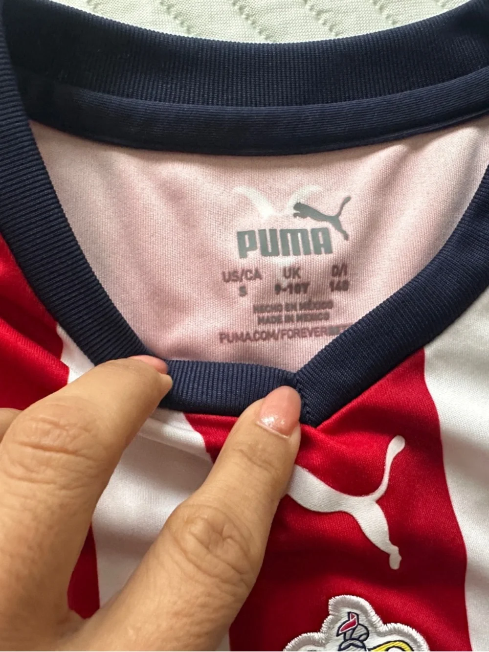 Puma Chivas Rayadas de Guadalajara Striped Soccer Kit - Picture 2 of 2